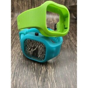 Modify Zebra Square Watch Extra Band New Battery Working